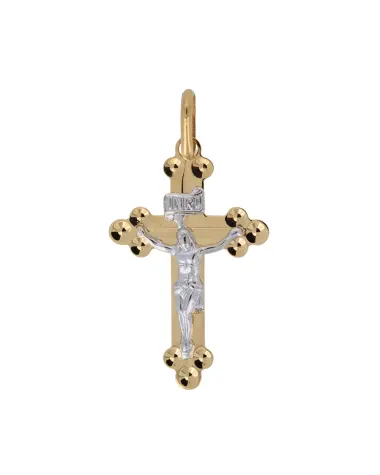 18CT T/T CRUCIFIX 511